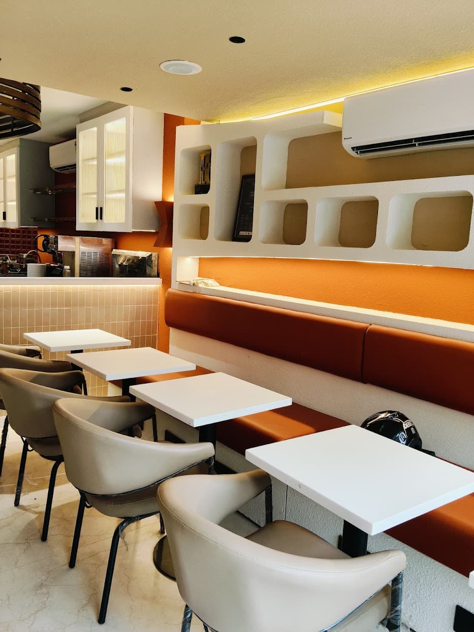 Chocolate-dipped churro close-up